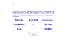 Tablet Screenshot of andreaplanet.com